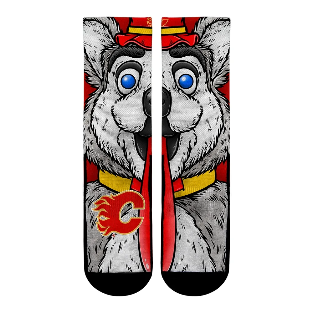 Arizona Diamondbacks For Bare Feet Mascot Snoop V-Curve Crew Socks