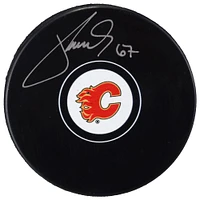 Michael Frolik Calgary Flames Autographed Hockey Puck