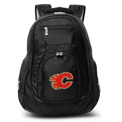 Calgary Flames MOJO 19'' Laptop Travel Backpack - Black