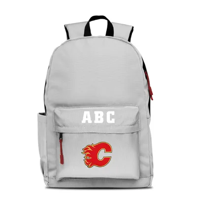 Calgary Flames MOJO Personalized Campus Laptop Backpack