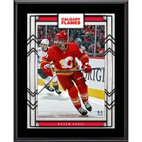 Plaque de joueur sublimée Nazem Kadri Calgary Flames 10,5" x 13"