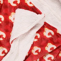 Red Calgary Flames 50'' x 70'' Hoodie Throw Blanket