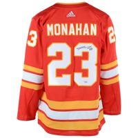 Sean Monahan Calgary Flames Autographed Red Alternate Adidas Authentic Jersey