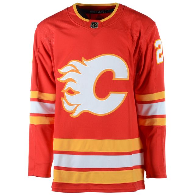 Sean Monahan Calgary Flames Dédicacé Alternatif Adidas Authentique Maillot Rouge