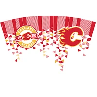 Gobelet classique Tervis Calgary Flames Shatter de 24 oz avec couvercle à paille