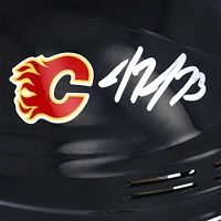 Tyler Toffoli Calgary Flames Mini casque noir dédicacé