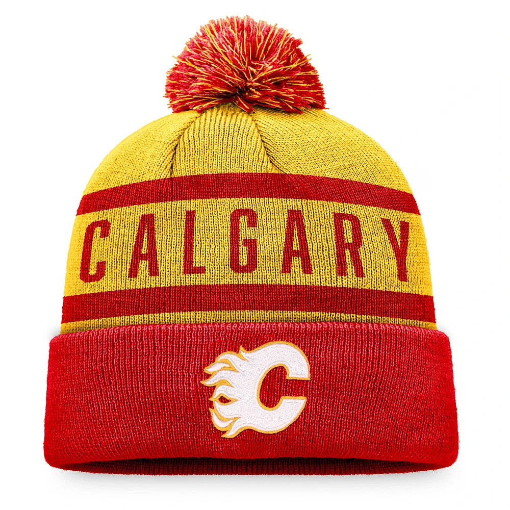 Unisex Fanatics Calgary Flames Scarf, Glove & Knit Combo Pack