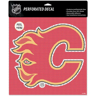 WinCraft Calgary Flames 12'' Perforated Decal