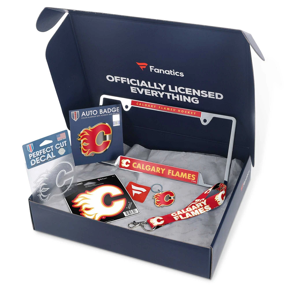 WinCraft Calgary Flames Fanatics Automotive Gift Box