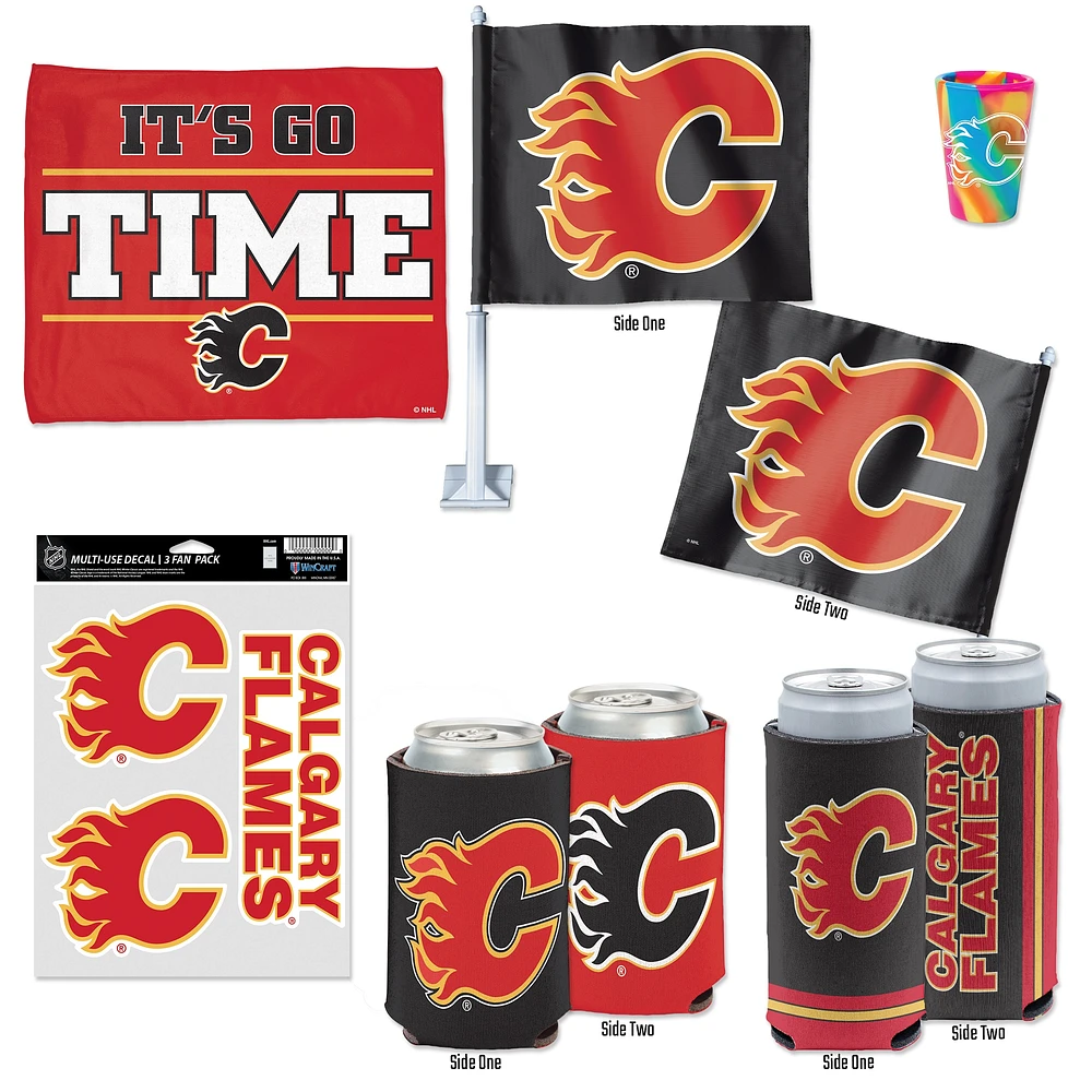 Pack Gameday de six pièces WinCraft des Flames de Calgary