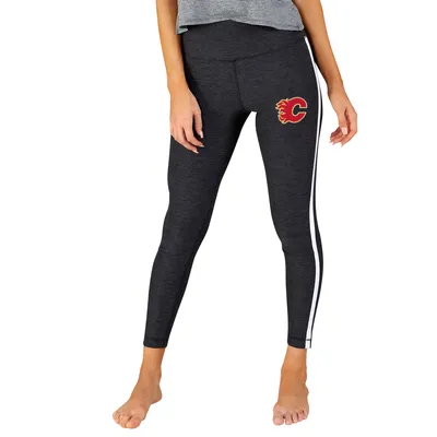 Calgary Flames Concepts Sport Women's Centerline Knit Leggings - Charcoal/White