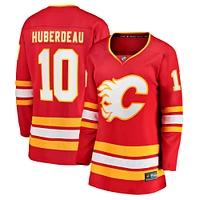 Fanatics pour femmes Jonathan Huberdeau Rouge Maillot de joueur échappé à domicile des Flames Calgary