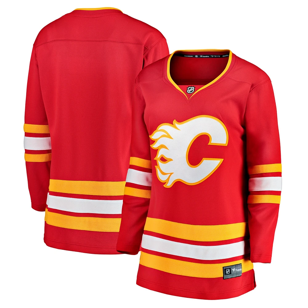 Fanatiques féminines de marque Red Calgary Flames 2020/21 Domicile - Maillot Premier Breakaway