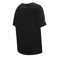 Women's Pro Standard Black Calgary Flames Boxy T-Shirt