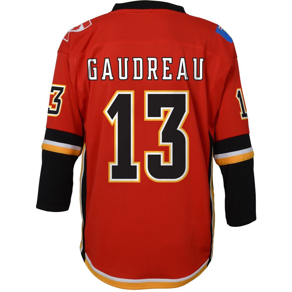 Outerstuff Youth Johnny Gaudreau Red Calgary Flames Alternate Replica  Player - Jersey