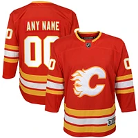 Jeunes Flames de Calgary rouges Domicile 2020/21 - Maillot personnalisé Premier