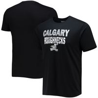 Men's Levelwear Black Calgary Roughnecks Team Logo Thrive T-Shirt