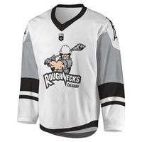 Men's White Calgary Roughnecks - Sublimated Replica Jersey