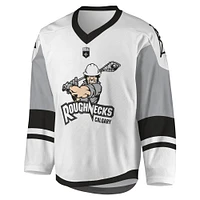 Men's White Calgary Roughnecks - Sublimated Replica Jersey