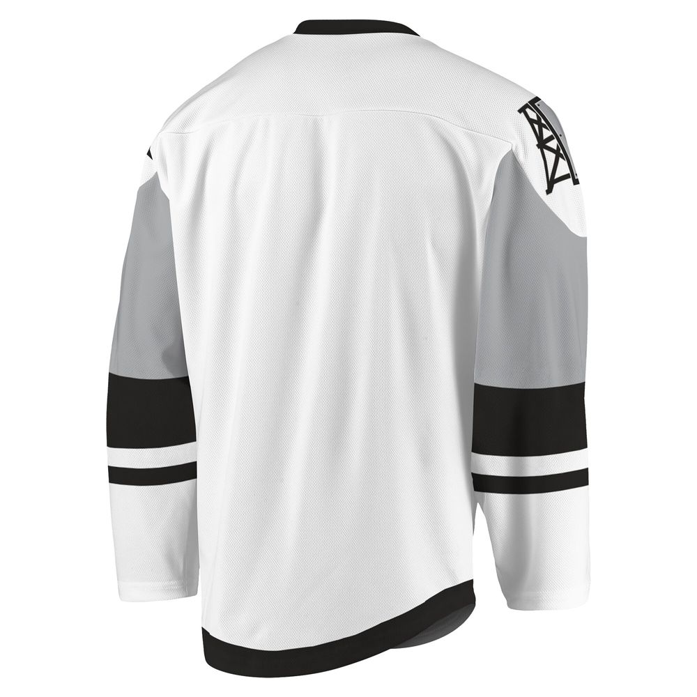 Men's White Calgary Roughnecks - Sublimated Replica Jersey