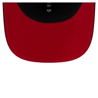 Casquette extensible noire à boutons-pression 9SEVENTY Sideline des Stampeders de Calgary de New Era pour homme