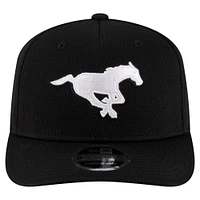 Men's New Era Black Calgary Stampeders Sideline Alternate 9SEVENTY Stretch-Snap Hat