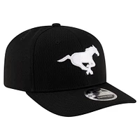 Men's New Era Black Calgary Stampeders Sideline Alternate 9SEVENTY Stretch-Snap Hat