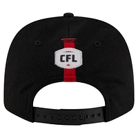 Men's New Era Black Calgary Stampeders Sideline Alternate 9SEVENTY Stretch-Snap Hat