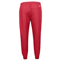 Men's New Era Red Calgary Stampeders Friction Woven Ripstop Pants