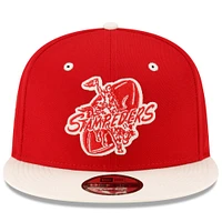 Casquette Snapback 9FIFTY rouge des Stampeders de Calgary New Era pour hommes