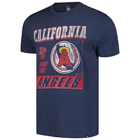 Men's '47 Navy California Angels Outlast Franklin T-Shirt