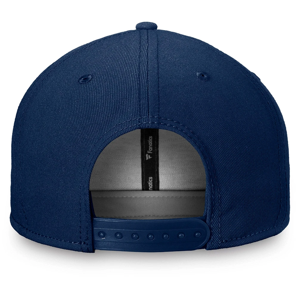 Casquette Snapback Fanatics Navy Angels Cooperstown Collection Core pour hommes