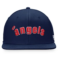 Casquette ajustée Fanatics Navy Angels Cooperstown Collection pour hommes