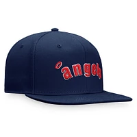 Casquette ajustée Fanatics Navy Angels Cooperstown Collection pour hommes