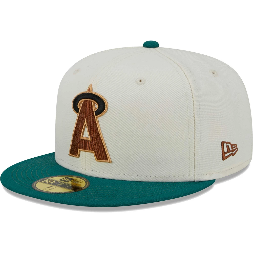 Casquette ajustée Camp 59FIFTY des California Angels Cooperstown Collection New Era pour homme