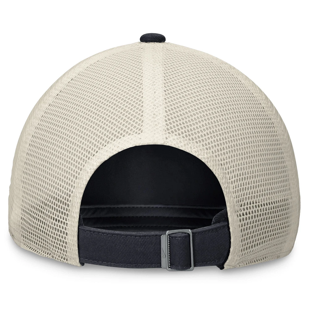 Casquette réglable de camionneur Nike Navy Angels Cooperstown Collection Rewind Club pour hommes