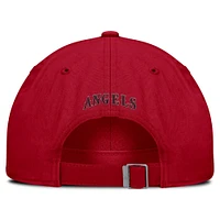 Men's Nike Red California Angels Club Adjustable Hat