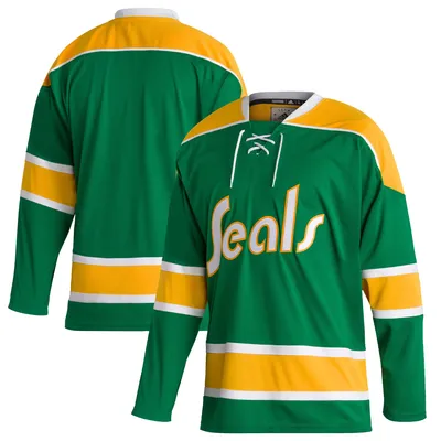 California Golden Seals adidas Team Classics Authentic Blank Jersey - Green
