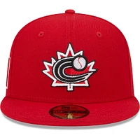 Men's New Era Red Canada Baseball 2023 World Classic 59FIFTY - Fitted Hat