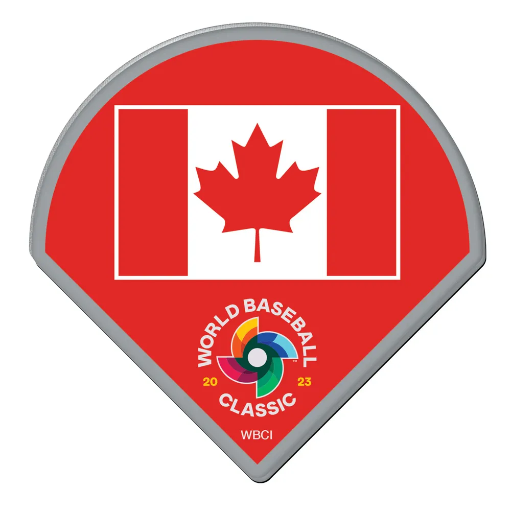 WinCraft Canada Baseball 2023 World Baseball Classic Acrylic Fridge - Magnet