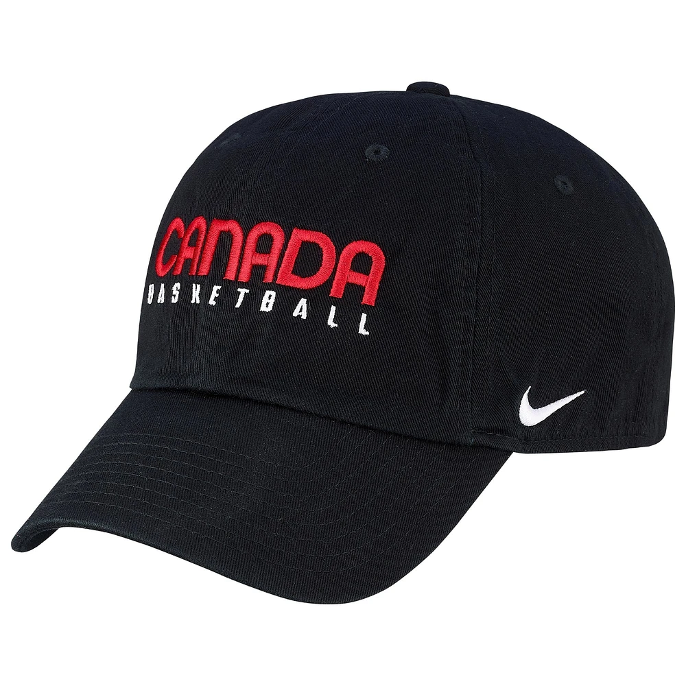 Casquette ajustable Nike Canada Basketball Campus pour homme