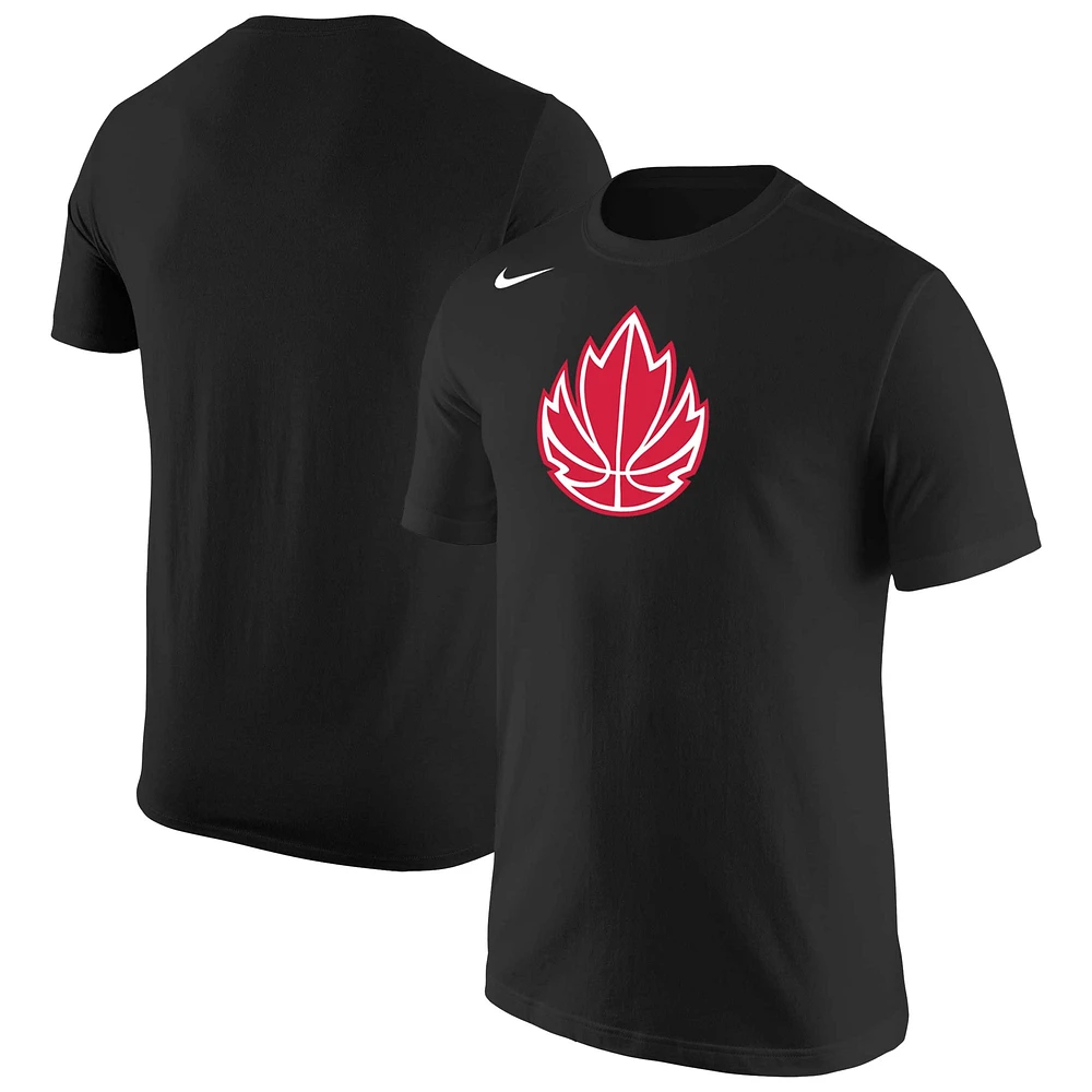 Men's Nike  Black Canada Basketball Core T-Shirt