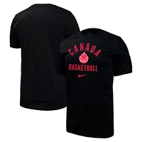 Men's Nike Black Canada Basketball Legend T-Shirt