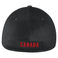 Men's Nike Black Canada Basketball Mesh Swoosh Flex Hat