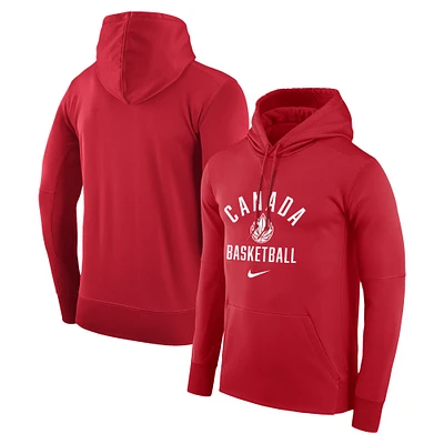 Men's Nike Canada Basketball Therma Pullover Hoodie