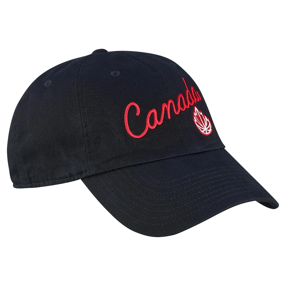 Casquette ajustable Nike Canada Basketball Campus pour femme, noire