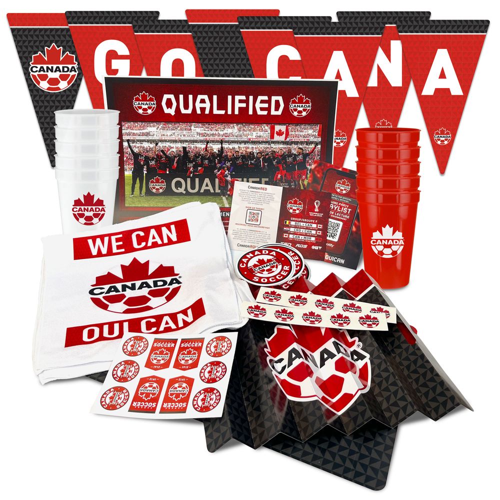 Canada Soccer Viewing Party Kit