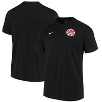 Men's Nike Black Canada Soccer 2021/22 Third - Replica Blank Jersey