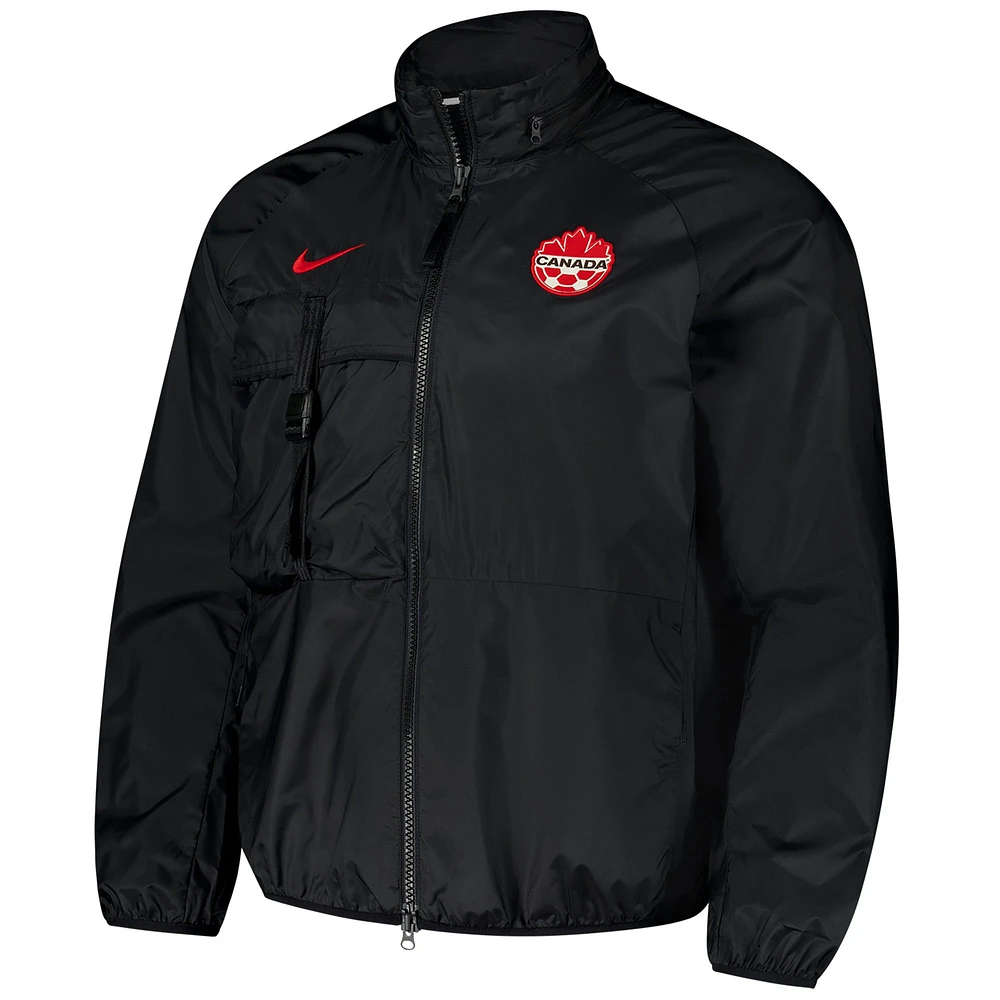 Men's Nike  Black Canada Soccer Academy Pro Anthem Full-Zip Jacket