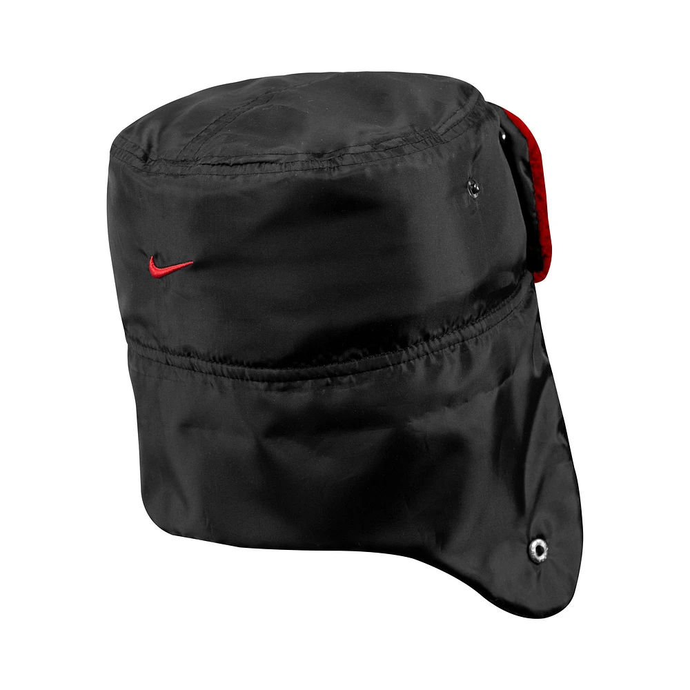 Men's Nike Black Canada Soccer Knit - Trapper Hat